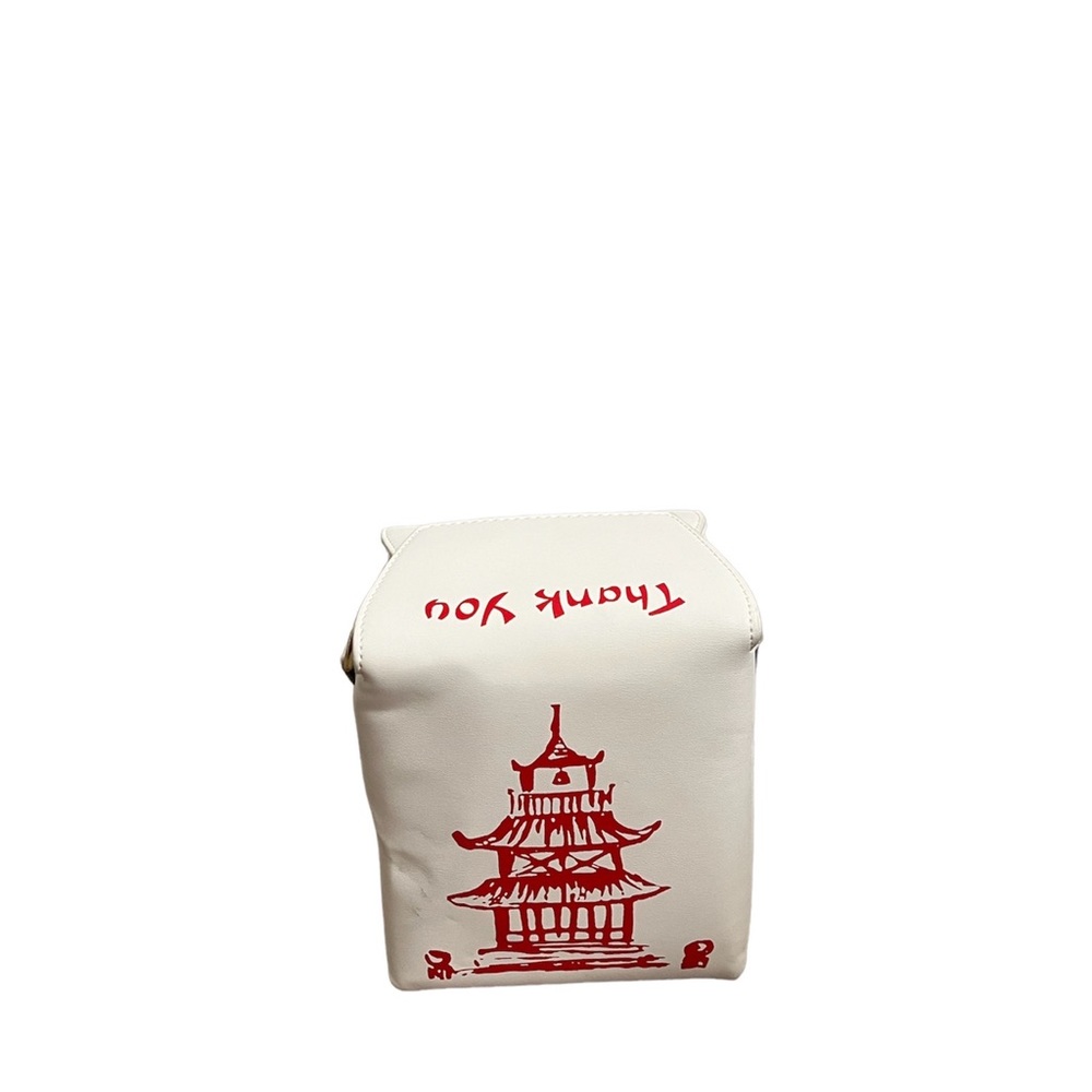 Chinese takeout handbag